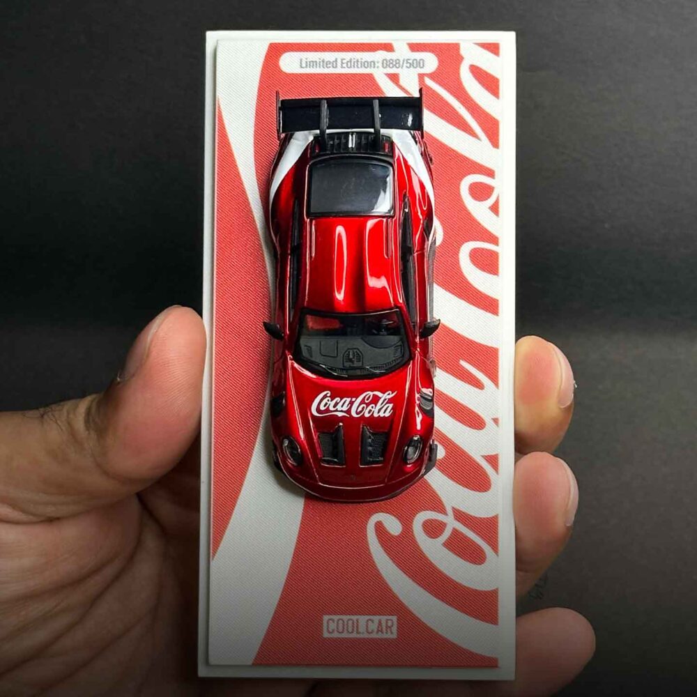 Cool Car 1:64 Porsche 992 GT3 RS Coca-Cola - Image 3