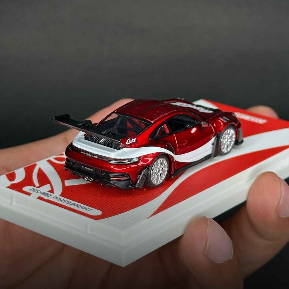 Cool Car 1:64 Porsche 992 GT3 RS Coca-Cola - Image 4