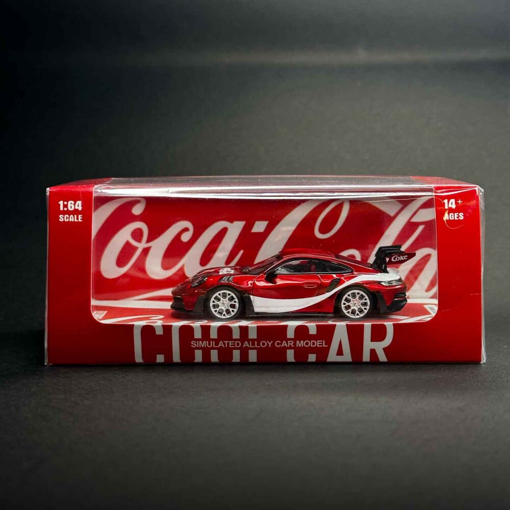 Cool Car 1:64 Porsche 992 GT3 RS Coca-Cola - Image 5