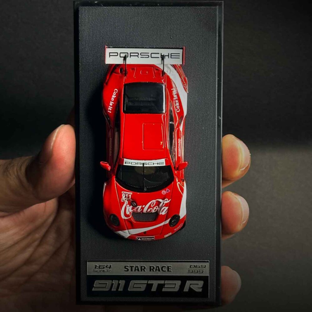 Star Race 1:64 Porsche 911 GT3 Coca Cola Red Edition - Image 4