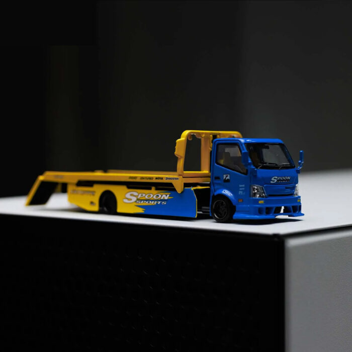 Time Micro 1:64 H300 Flatbed Transport Trailer diecast hauler for 1:64 scale cars