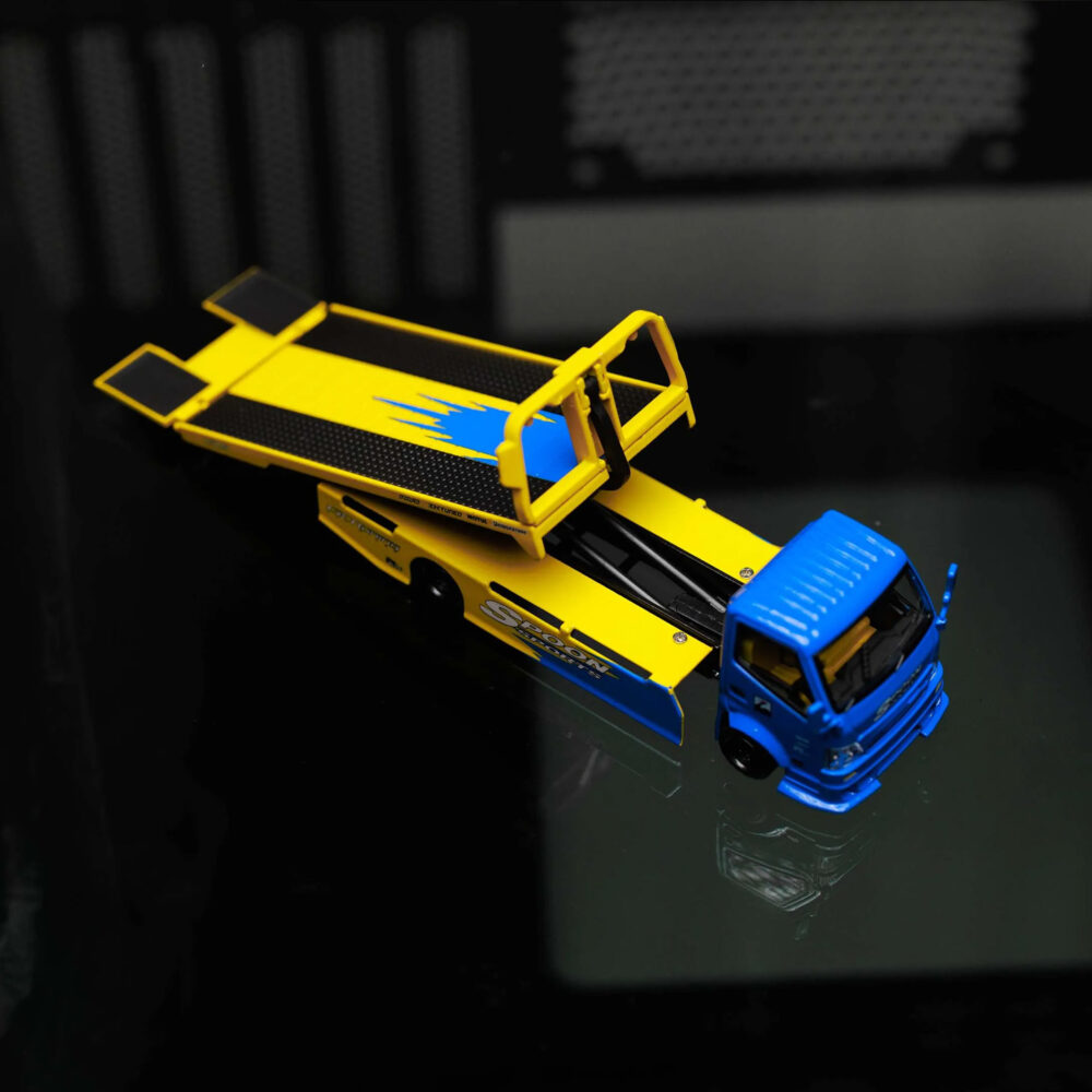 Time Micro 1:64 H300 Flatbed Transport Trailer diecast hauler for 1:64 scale cars