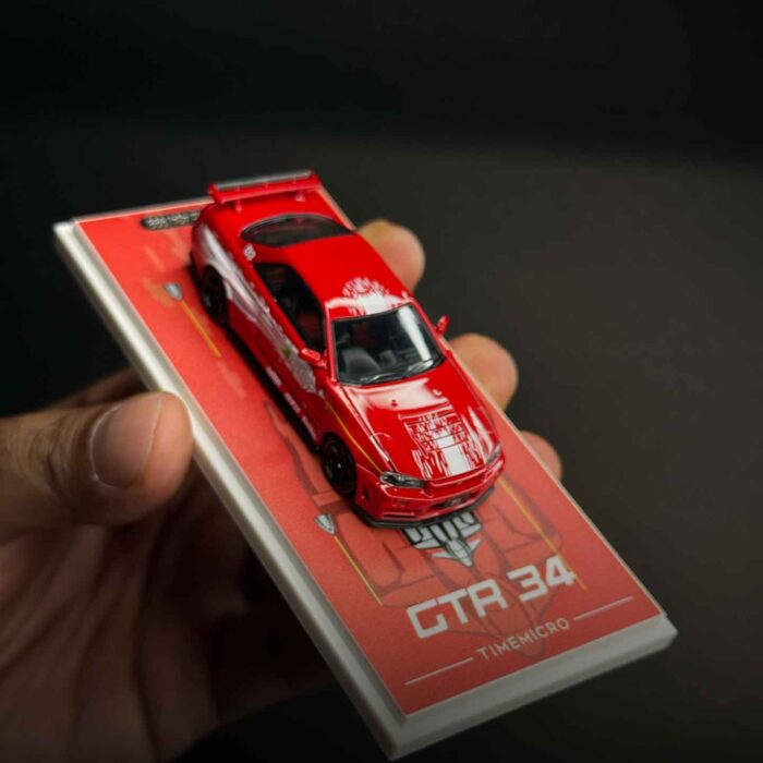 Time Micro 1:64 Nissan Skyline GT-R R34 Red