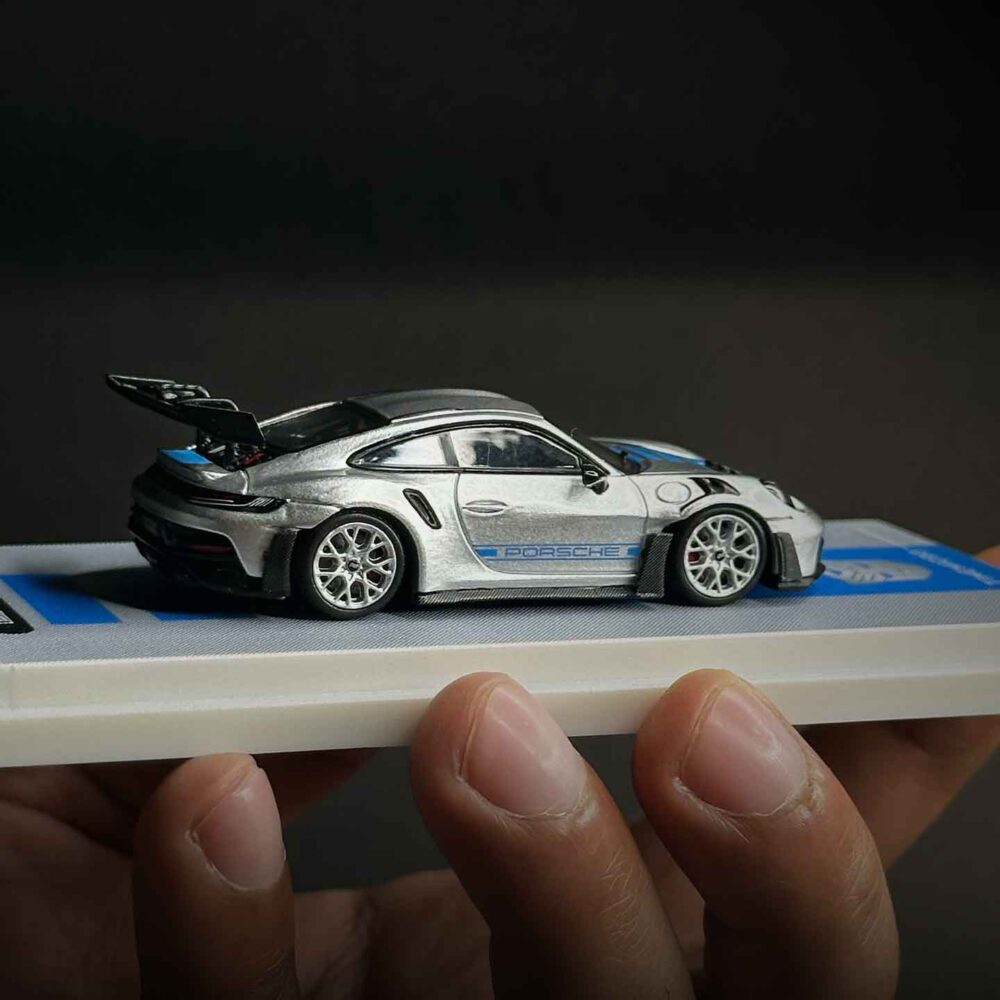 Time Micro 1:64 Porsche 992 GT3 RS Mirage Transformers Livery Limited - Image 2