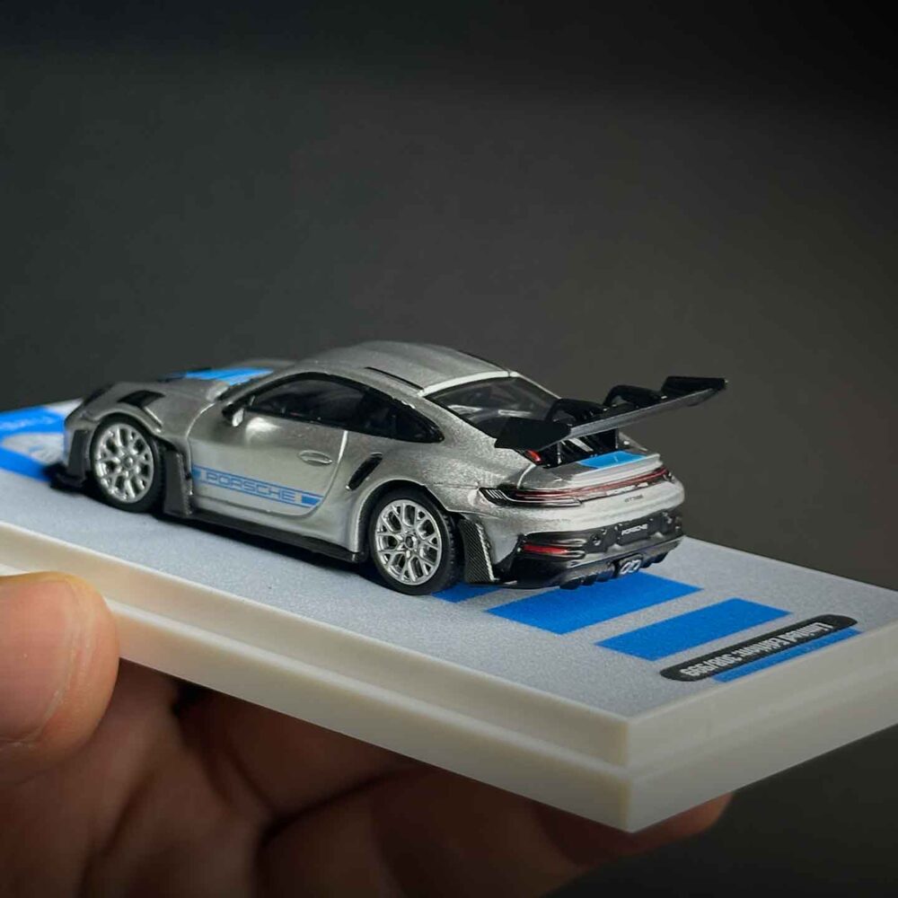 Time Micro 1:64 Porsche 992 GT3 RS Mirage Transformers Livery Limited - Image 3
