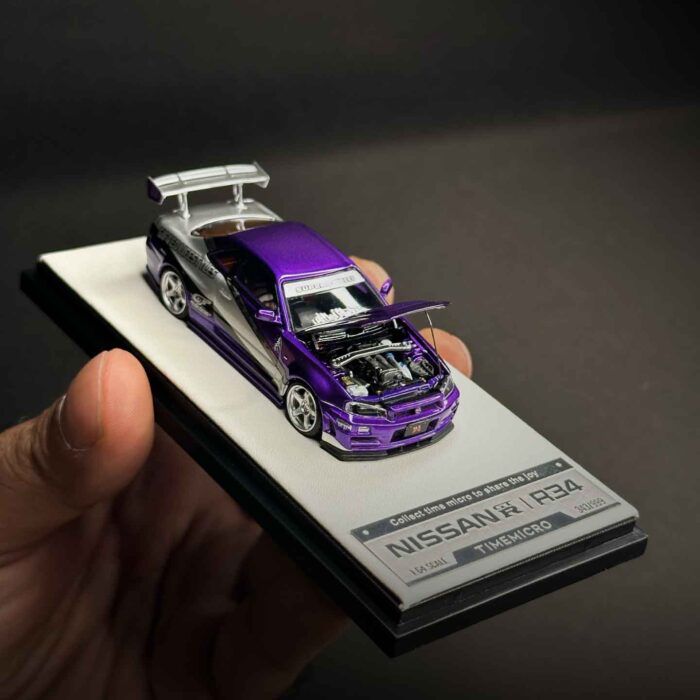 Time Micro 1:64 Nissan Skyline GTR R34 NFS edition