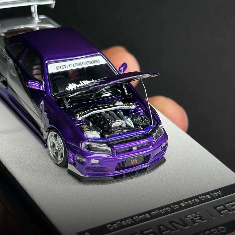 Time Micro 1:64 Nissan Skyline GTR R34 NFS edition - Image 2
