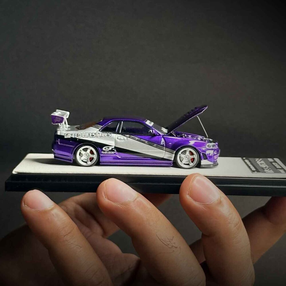 Time Micro 1:64 Nissan Skyline GTR R34 NFS edition - Image 3
