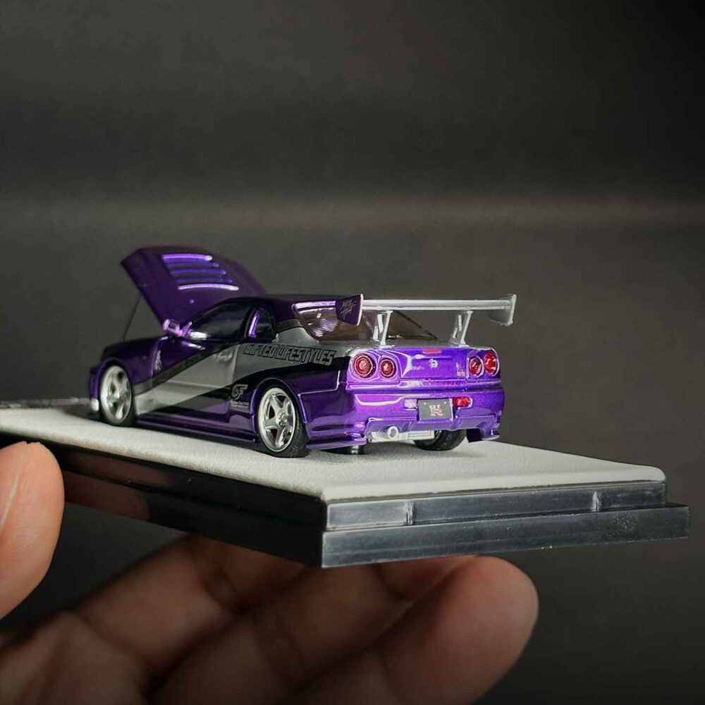 Time Micro 1:64 Nissan Skyline GTR R34 NFS edition - Image 4