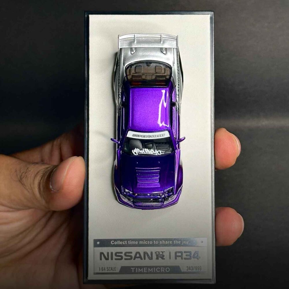 Time Micro 1:64 Nissan Skyline GTR R34 NFS edition - Image 5