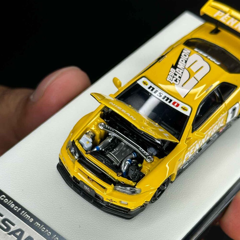 Time Micro 1:64 Nissan Skyline GT-R R34 Pennzoil - Image 4