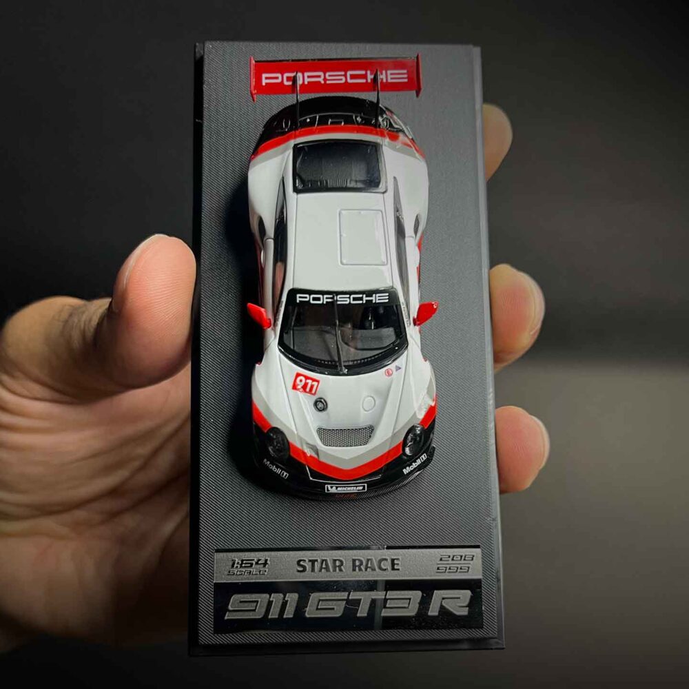 Star Race 1:64 Porsche 911 Gt3 Racing Livery Red - Image 2
