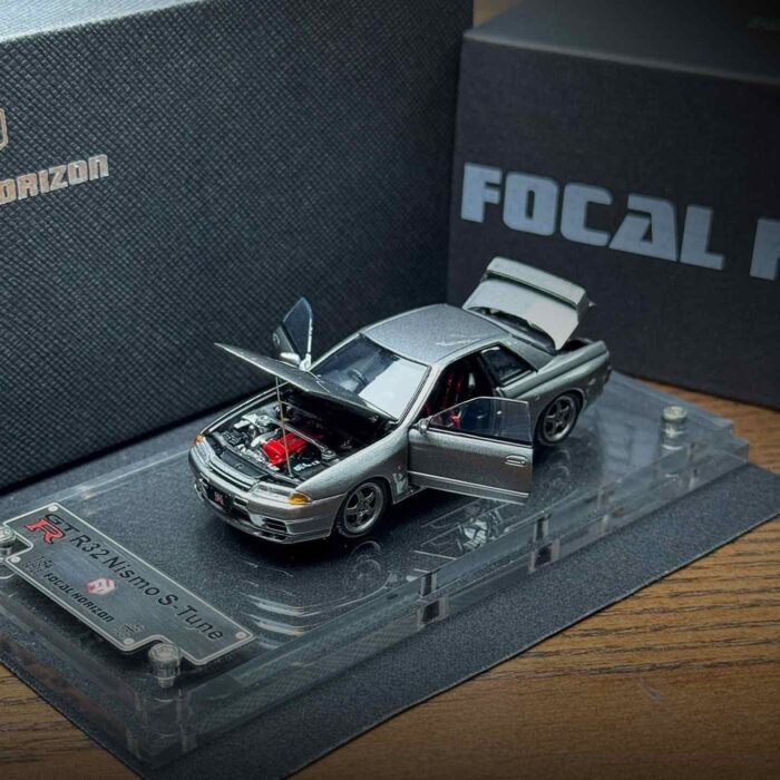 Focal Horizon-FH 1/64 Nissan GT-R R32 S-Tune Fully Open Door