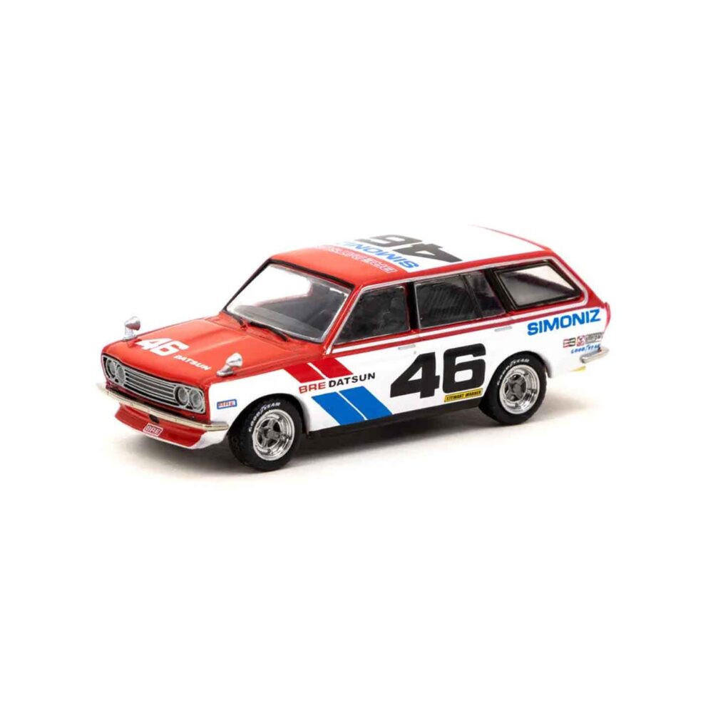 Tarmac Works 1:64 Datsun Bluebird 510 Wagon Diecast Model