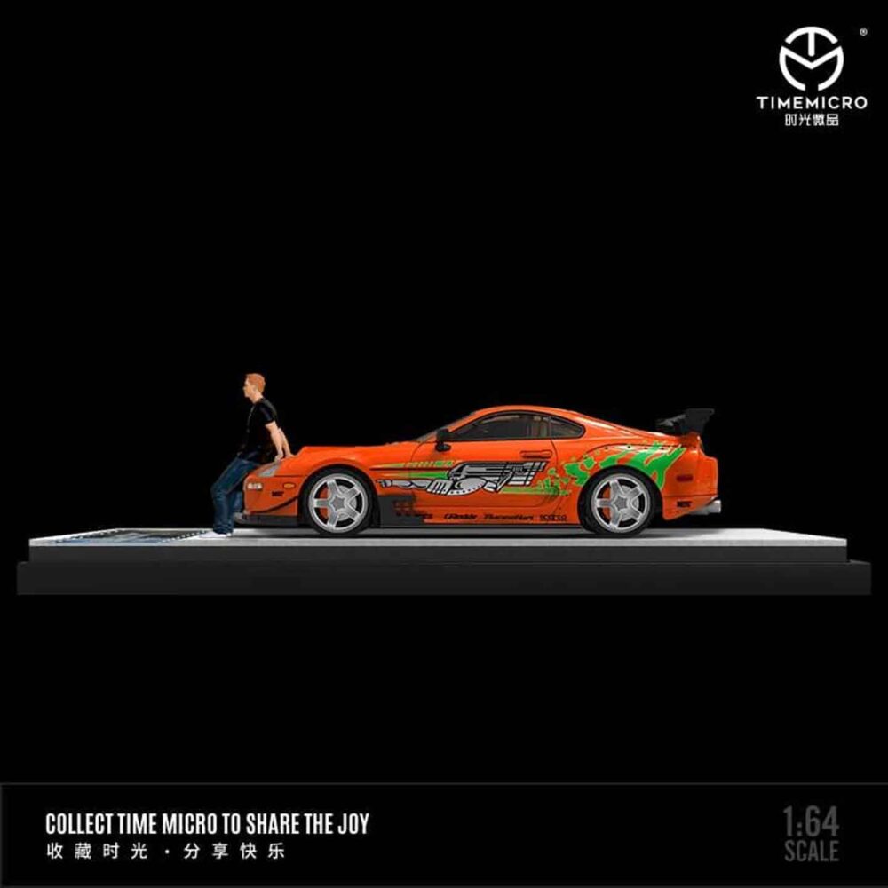 Time Micro 1:64 Toyota Supra A80Z – Fast & Furious Diecast Car