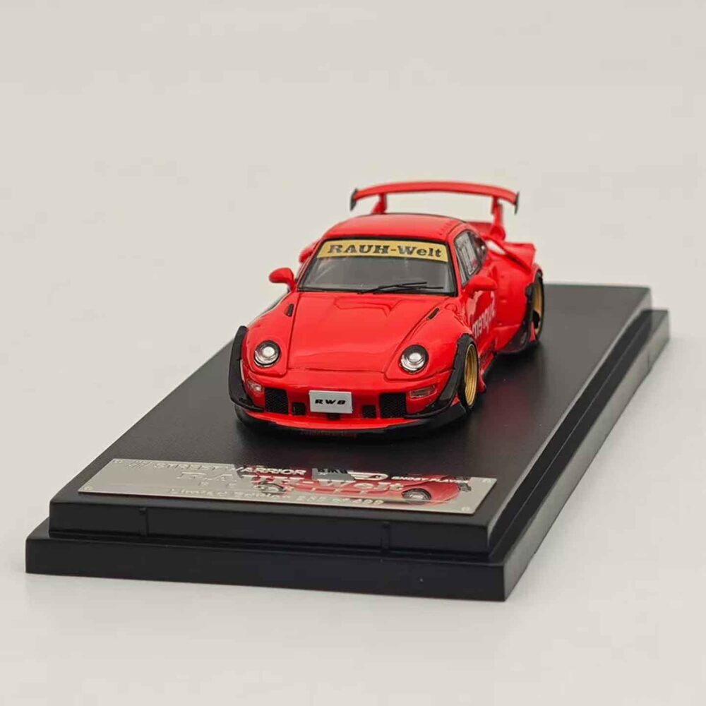 1:64 diecast RWB 993 model Supreme red India