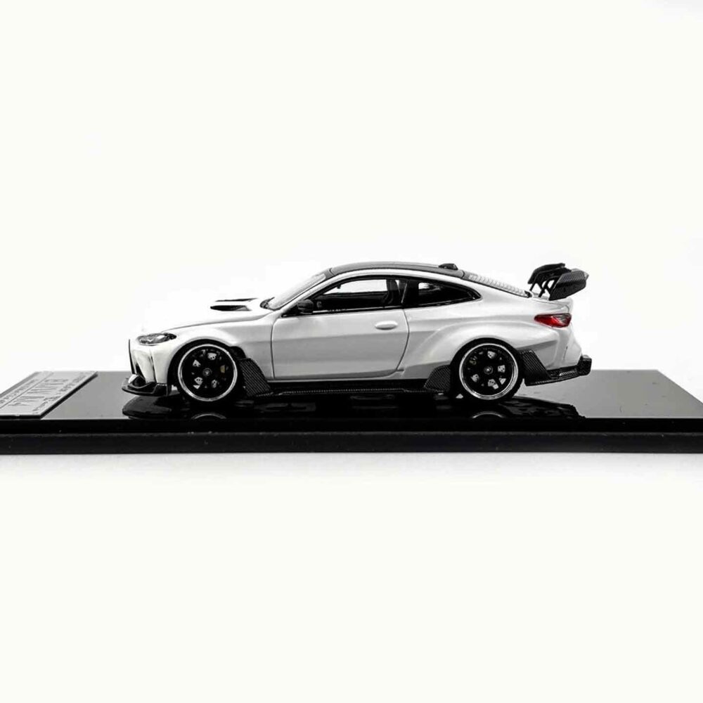 StreetWeapon 1:64 BMW M4 G82 with ADRO body kit in white