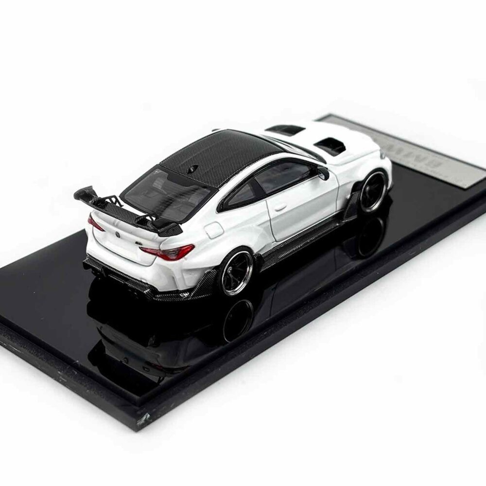 StreetWeapon 1:64 BMW M4 G82 with ADRO body kit in white