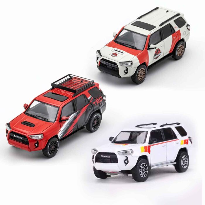 GCD 1:64 Toyota 4Runner TRD Pro off-road diecast SUV with roof rack and rugged tires