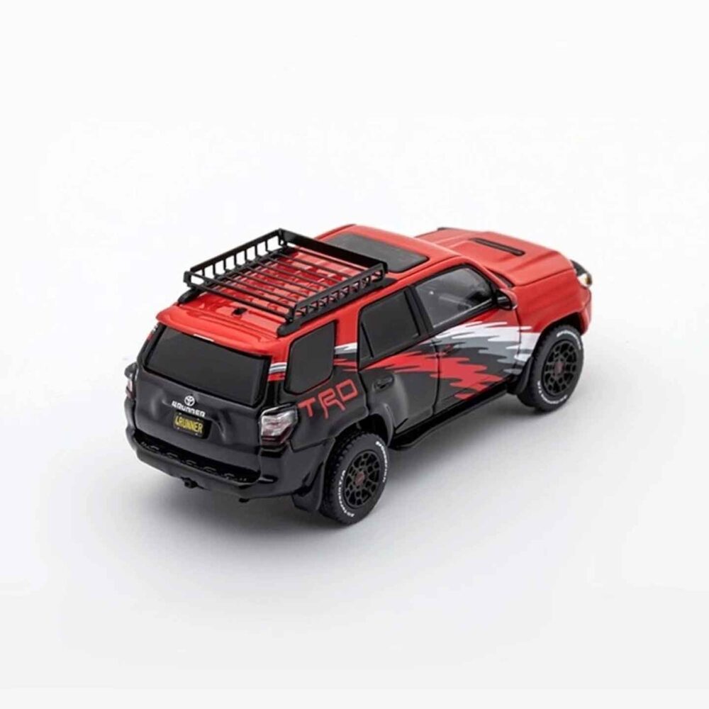 GCD 1:64 Toyota 4Runner TRD Pro off-road diecast SUV with roof rack and rugged tires