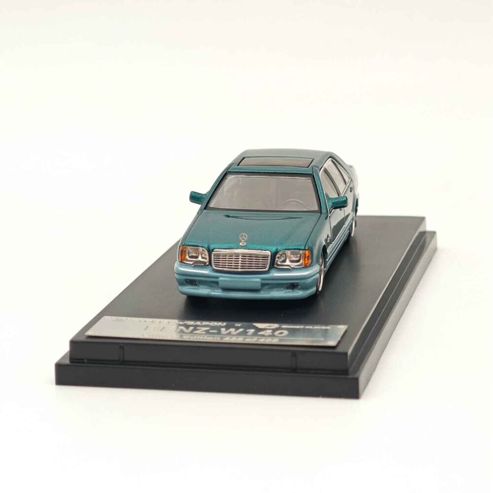 Street Weapon 1:64 Mercedes-Benz W140 S600 diecast luxury sedan model car