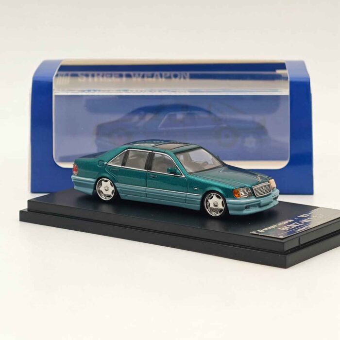 Street Weapon 1:64 Mercedes-Benz W140 S600 diecast luxury sedan model car