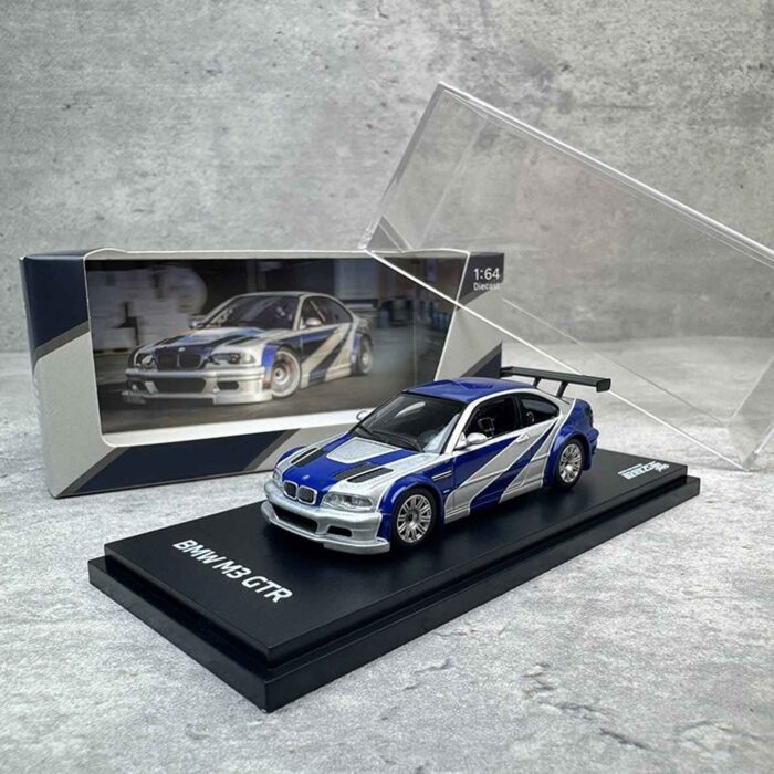 Almost Real AR Box 1:64 BMW E46 M3 GTR Need For Speed Diecast Model Car