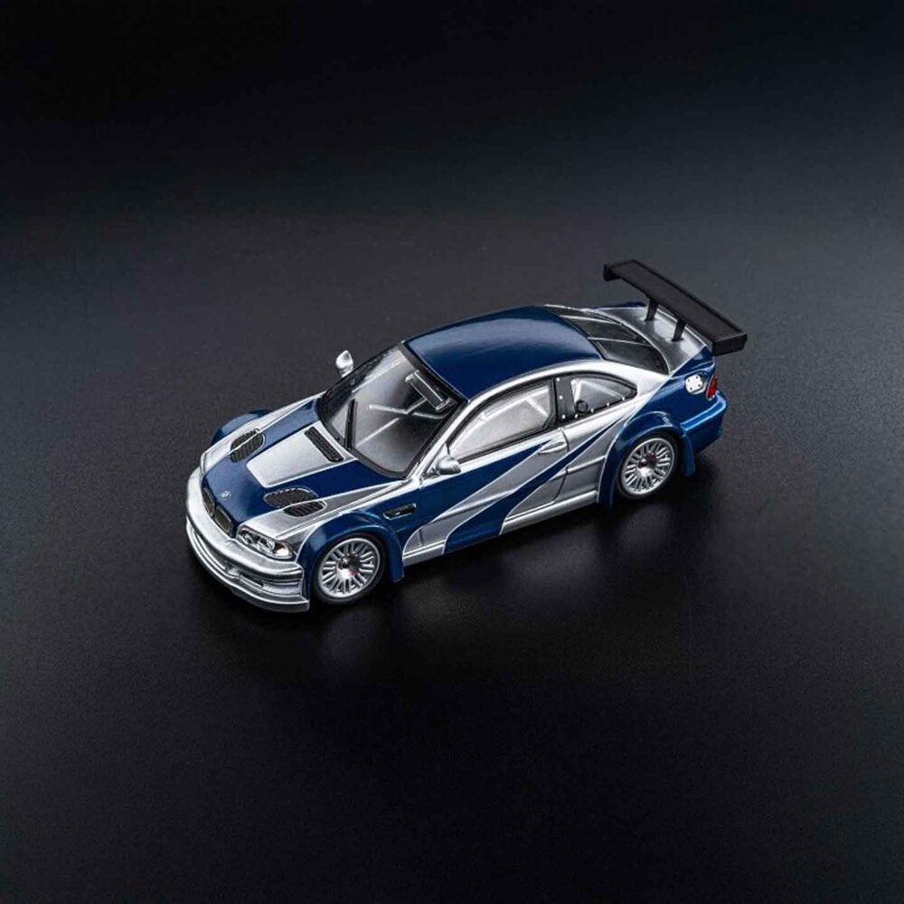 DCM 1:64 BMW M3 GTR E46 Need for Speed Livery Diecast Model