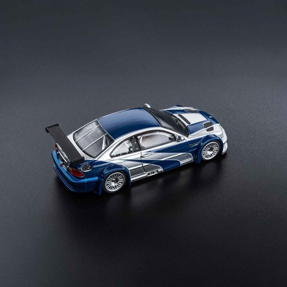 DCM 1:64 BMW M3 GTR E46 Need for Speed Livery Diecast Model