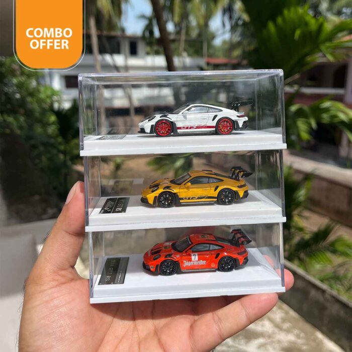 Porsche 992 GT3 RS White 1:64 Diecast Model