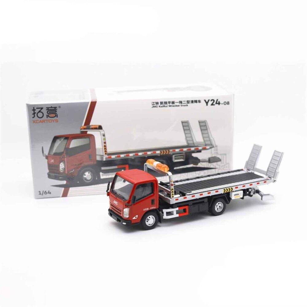 XCARTOYS 1:64 JMC KaiRui Wrecker Truck Y24-08 Diecast Model