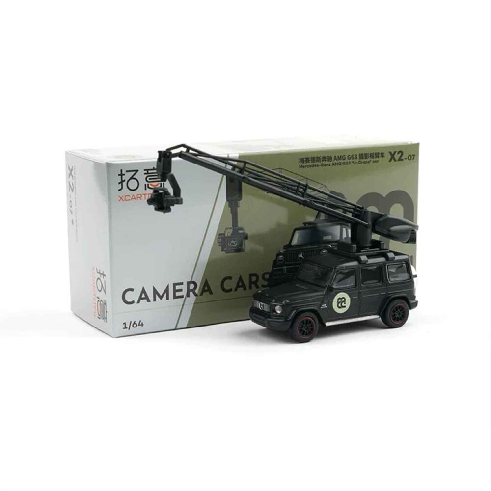 XCARTOYS 1:64 Mercedes-Benz AMG G63 U Crane Car X2-07 Diecast Model