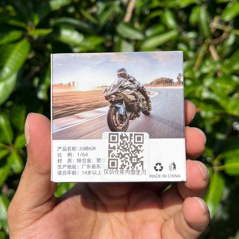 Kawasaki H2R 1:64 scale miniature alloy motorcycle model