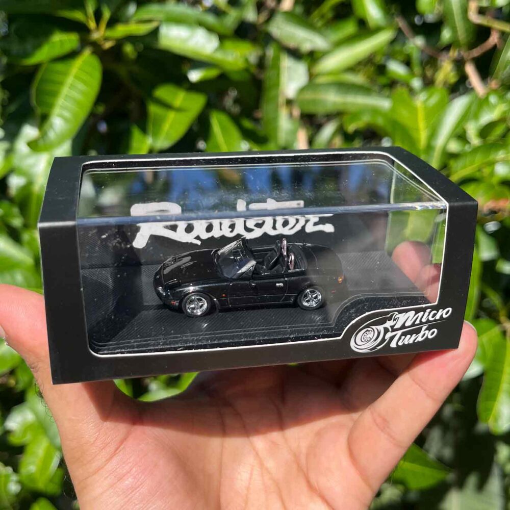 Micro Turbo 1:64 Mazda MX-5 Metallic Black