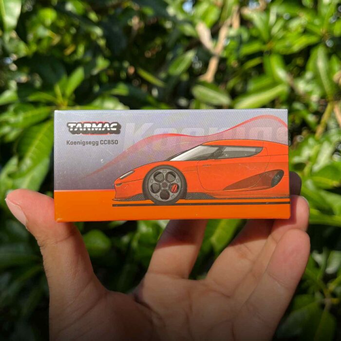 Tarmac Works 1/64 Koenigsegg CC850 Orange Diecast Car Model