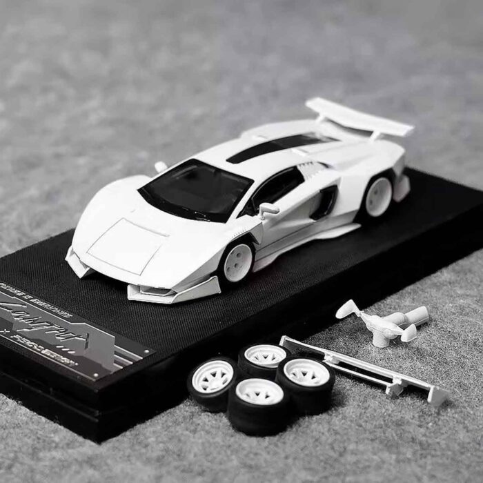 TIMEMICRO × PSC DESIGN 1:64 Countach V Ver. Mechanic PSC Limitead Edition Diecast Car Model