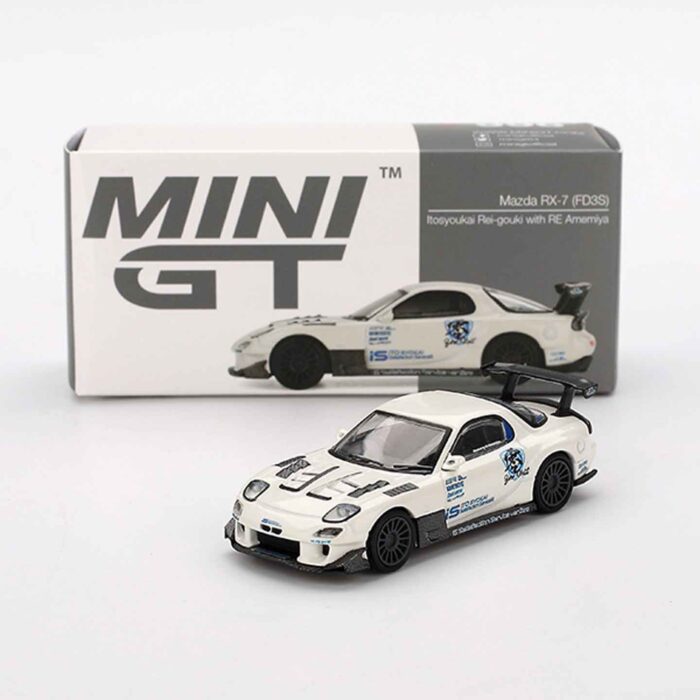 Mini GT Mazda RX-7 FD3S Itosyoukai Rei-gouki with RE Amemiya diecast car model 1:64 scale