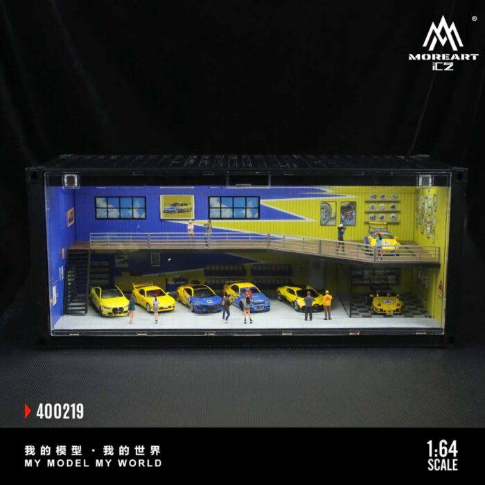 Moreart 1:64 Container Repair Shop Scenario J MO400219 industrial garage diorama