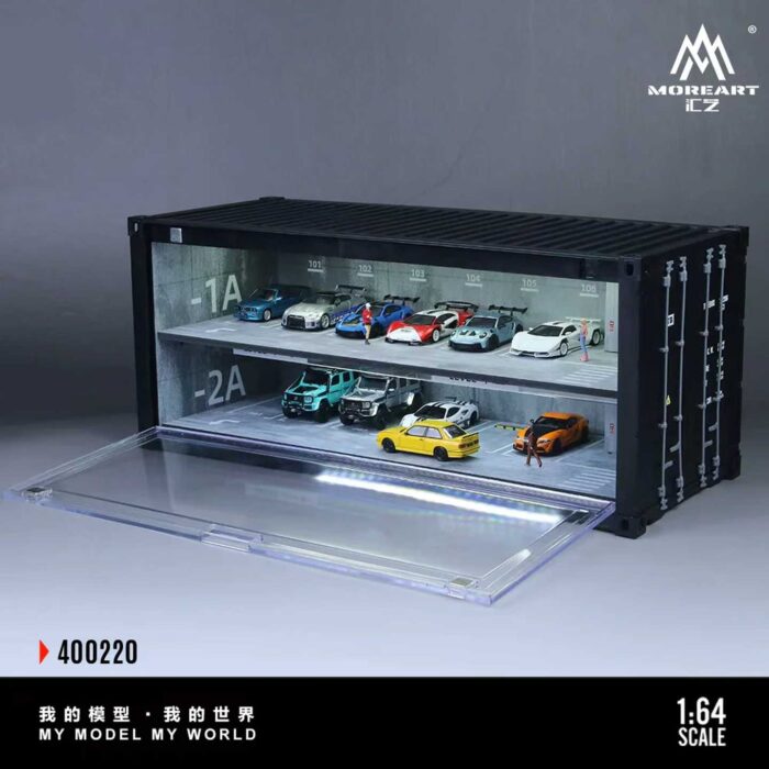 Moreart 1:64 Container Underground Parking Garage MO400220 industrial diorama display