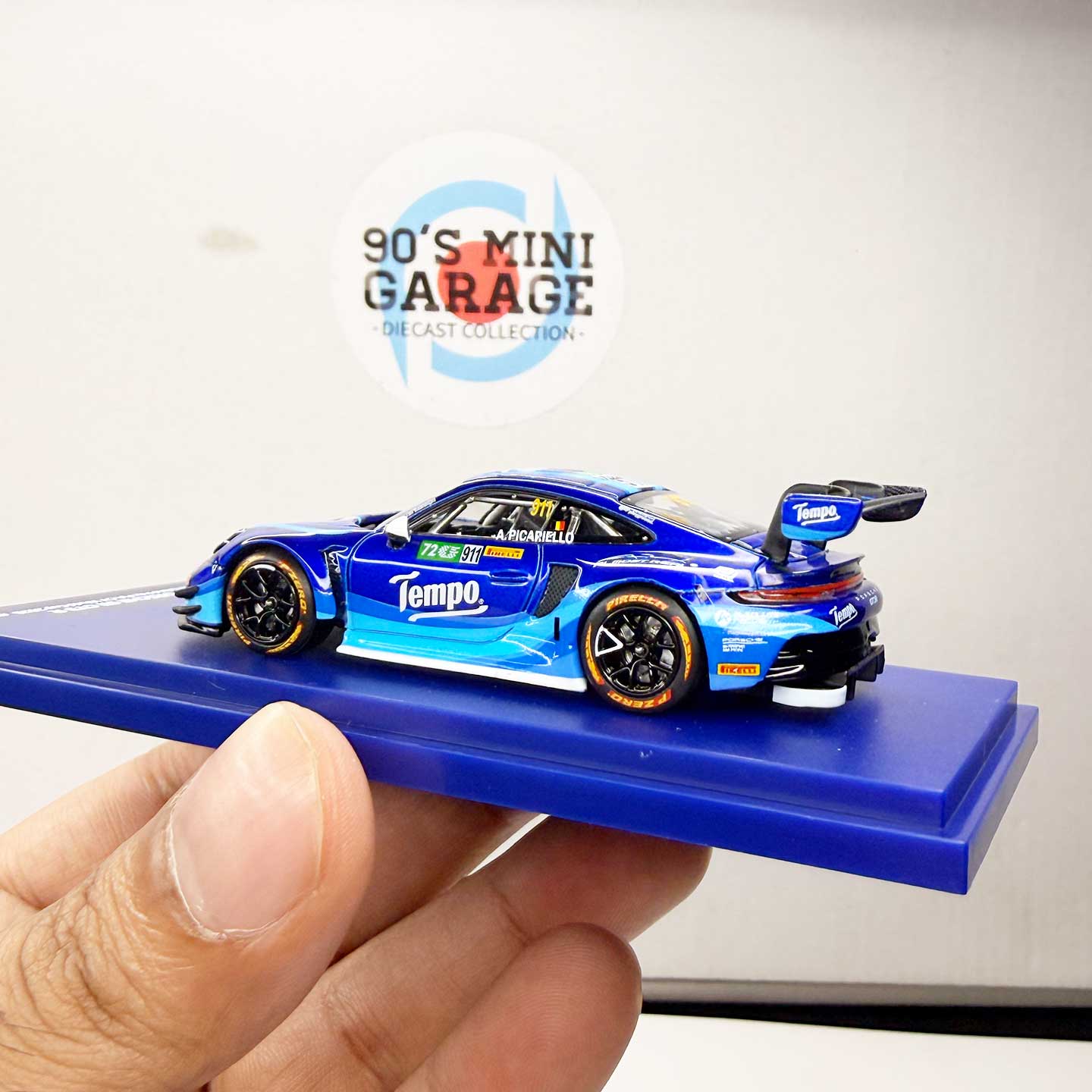 AR Box 1:64 Porsche 911 GT3 R Macau GP FIA GT World Cup 2025 diecast model