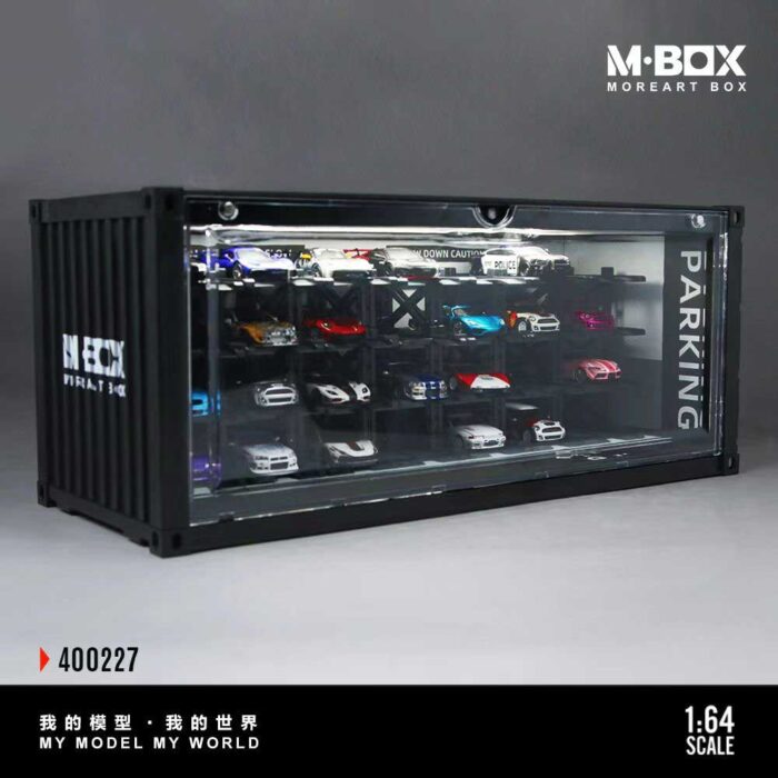 MBOX 1:64 Container Underground Parking Garage Scene C MB400227 industrial diorama display
