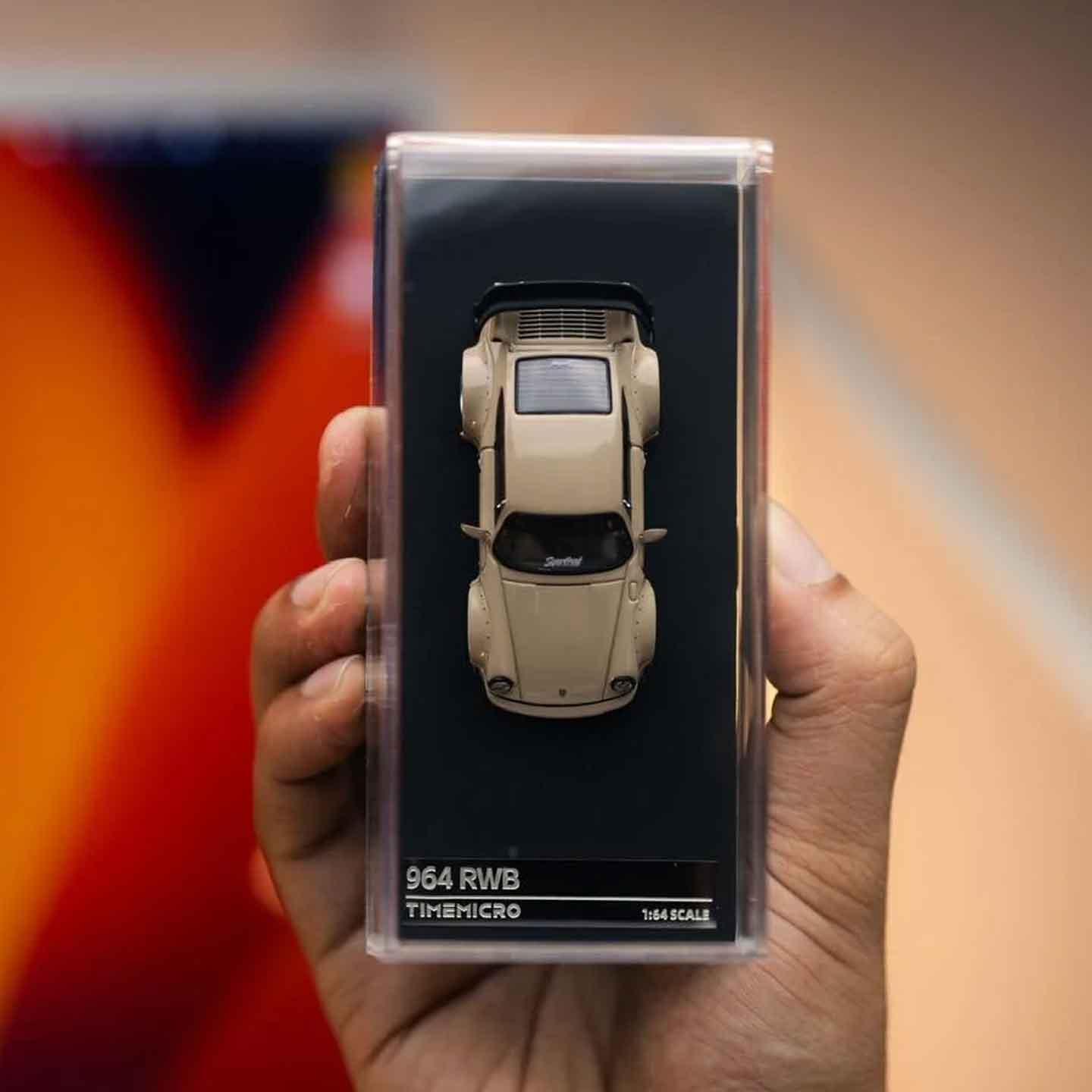 TIMEMICRO 1:64 PORSCHE RWB 964 BEIGE
