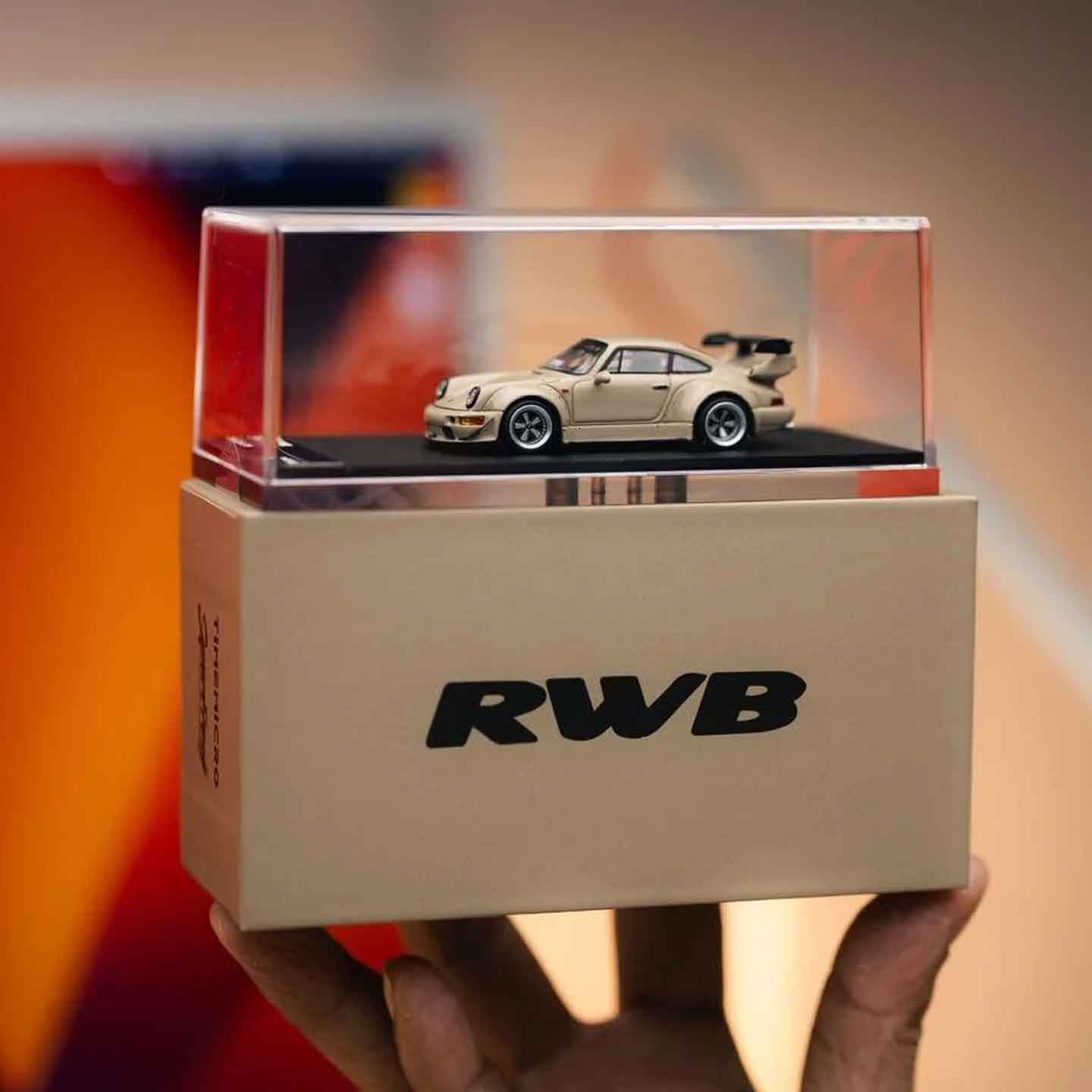 TIMEMICRO 1:64 PORSCHE RWB 964 BEIGE