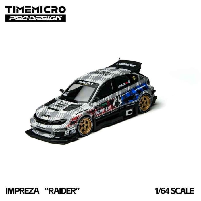 TimeMicro PSC Subaru Impreza Raid IAcro 1:64 diecast car model
