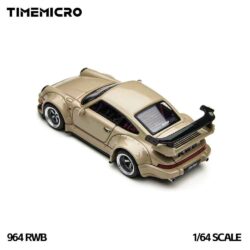 TimeMicro RWB 964 Beige 1:64 Diecast Car Model | Porsche 964