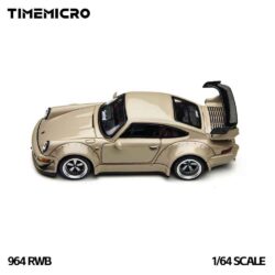 TimeMicro RWB 964 Beige 1:64 Diecast Car Model | Porsche 964