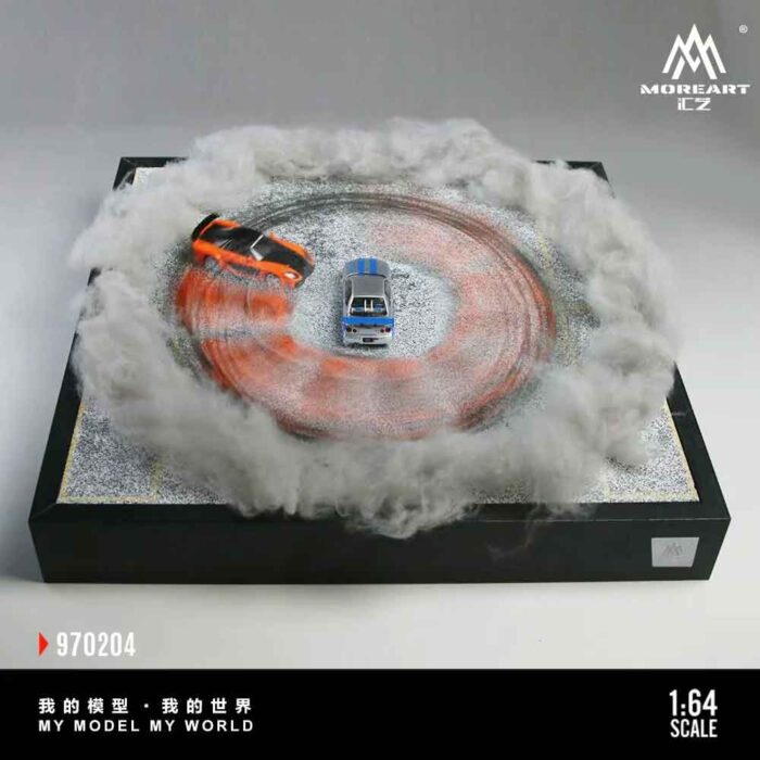 MoreArt 1:64 drift diorama turntable display MO970204