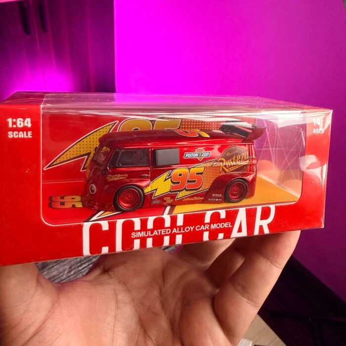 Cool Car CC 1:64 VW T1 Lightning Beetle Metallic Red Livery