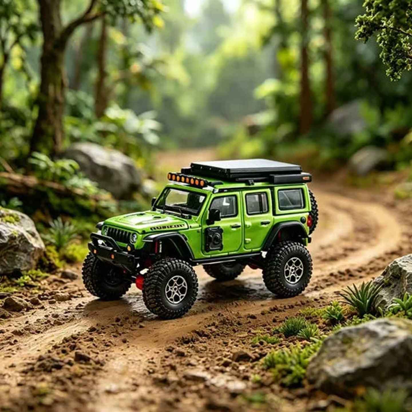 G.C.D 1:64 Jeep Wrangler LHD 2024 diecast model car