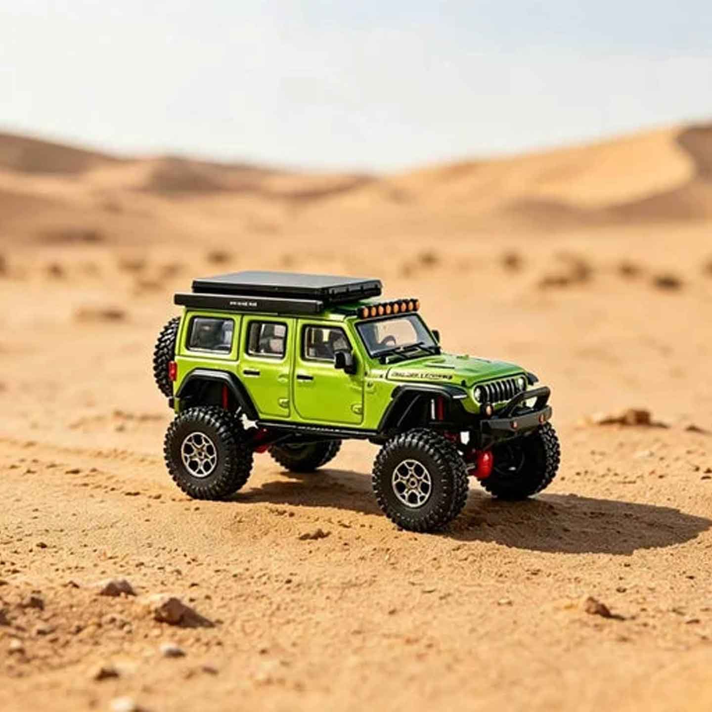 G.C.D 1:64 Jeep Wrangler LHD 2024 diecast model car